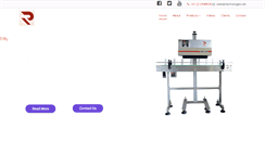 Desktop Screenshot of inductioncapsealingmachine.com